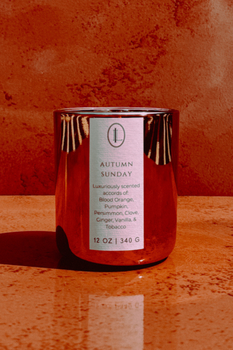 Autumn Sunday Candle 12 oz