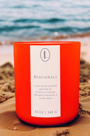 Beachball Candle 12 oz
