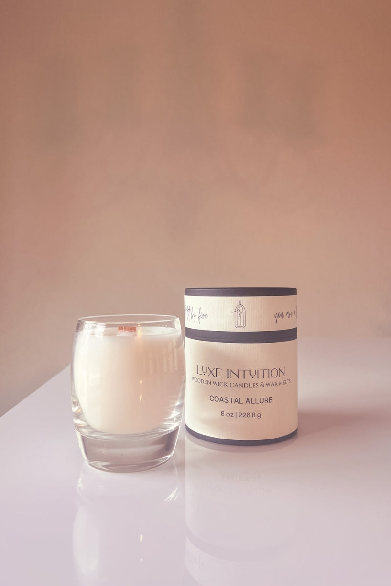 Products - Luxe Intuition | Wooden Wick Candles | Room & Linen Sprays